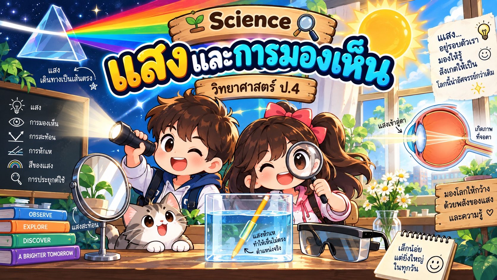 ตัวอย่าง Mini App Light (science)