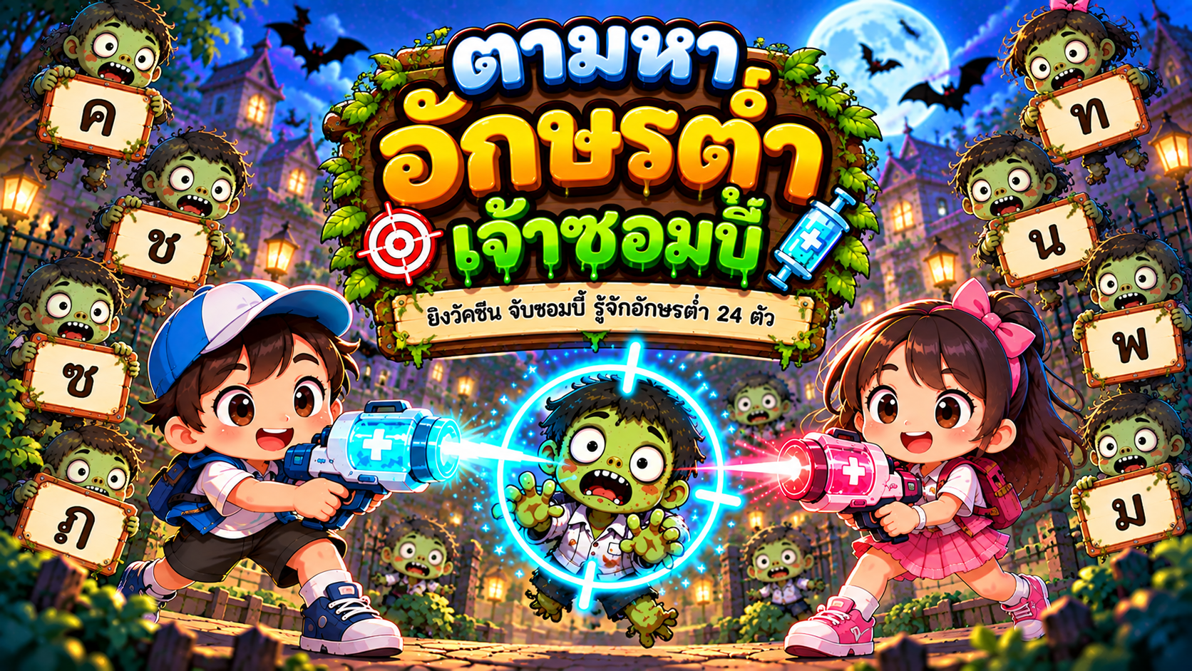ตัวอย่าง Mini App อักษรต่ำ ไตรยางค์